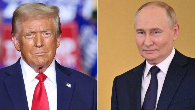 Putin i Tramp u fokusu međunarodnih odnosa i prijetnji Vladimir Putin i Donald Tramp u odvojenim govorima tokom političkih tenzija